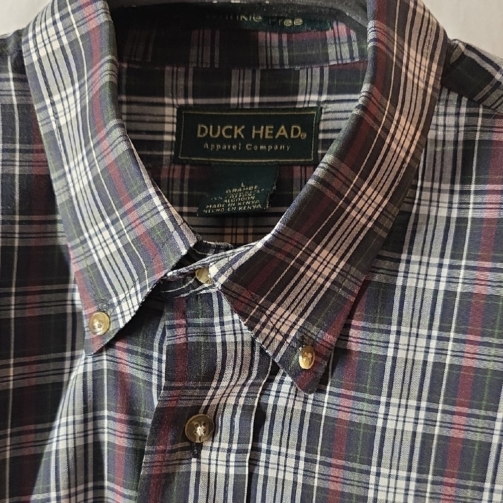 Duck Head Black and White Casual Button Down Shirt - Picture 7 of 13